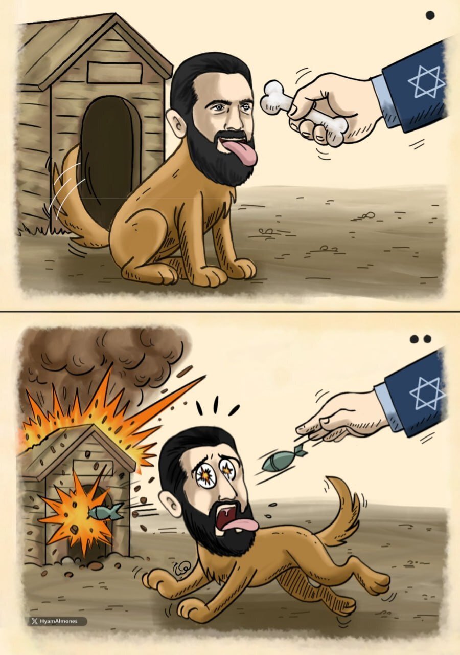 Cartoon: When bone turns into a bomb