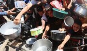 Gazze'de 2,3 milyon insan bir lokma ekmek bulamıyor