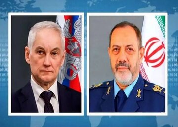 ایران اور روس کے وزرائے دفاع کی ماسکو میں ملاقات