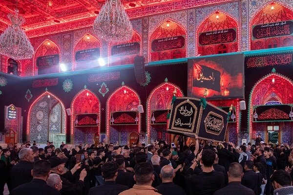 تشییع نمادین پیکر امام سجاد (ع) در کربلا