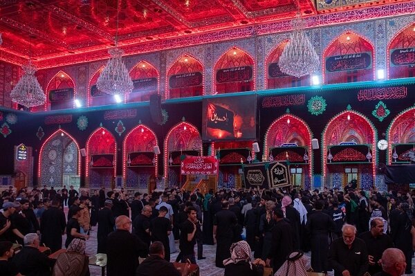 تشییع نمادین پیکر امام سجاد (ع) در کربلا