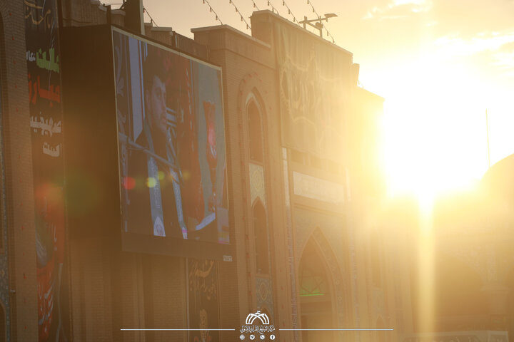 تقرير مصور/ حفل قرآني في مسجد جمكران بمدينة قم ومشاركة طلبة للعتبة الحسينية