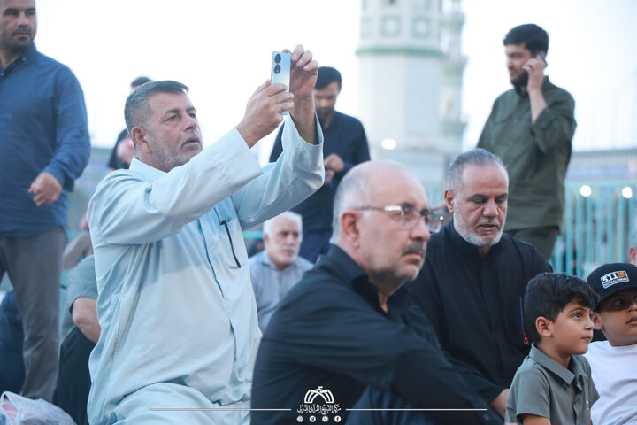 تقرير مصور/ حفل قرآني في مسجد جمكران بمدينة قم ومشاركة طلبة للعتبة الحسينية