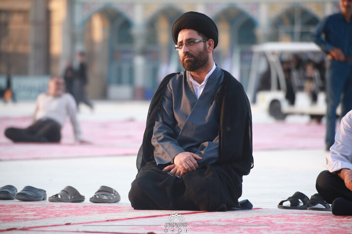 تقرير مصور/ حفل قرآني في مسجد جمكران بمدينة قم ومشاركة طلبة للعتبة الحسينية