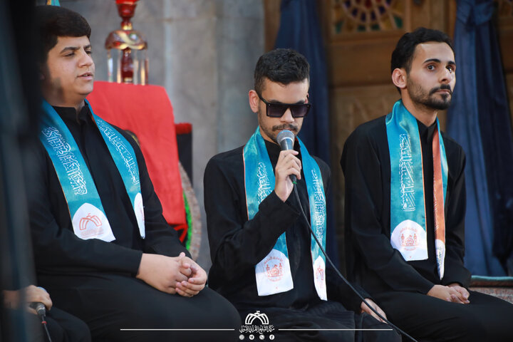 تقرير مصور/ حفل قرآني في مسجد جمكران بمدينة قم ومشاركة طلبة للعتبة الحسينية