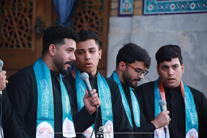 تقرير مصور/ حفل قرآني في مسجد جمكران بمدينة قم ومشاركة طلبة للعتبة الحسينية