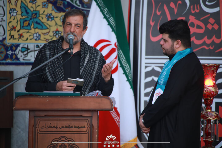 تقرير مصور/ حفل قرآني في مسجد جمكران بمدينة قم ومشاركة طلبة للعتبة الحسينية