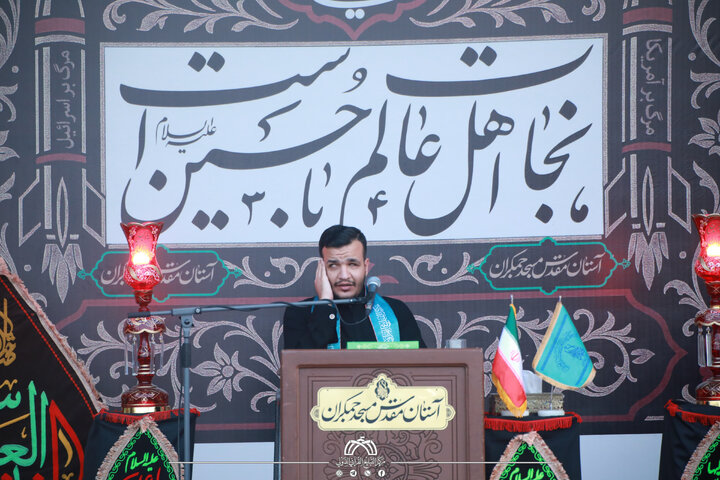 تقرير مصور/ حفل قرآني في مسجد جمكران بمدينة قم ومشاركة طلبة للعتبة الحسينية