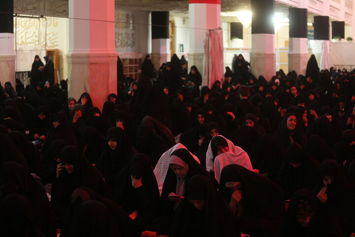 Photos: Imam Sajjad mourning ceremony held at Hazrat Masoumeh holy shrine
