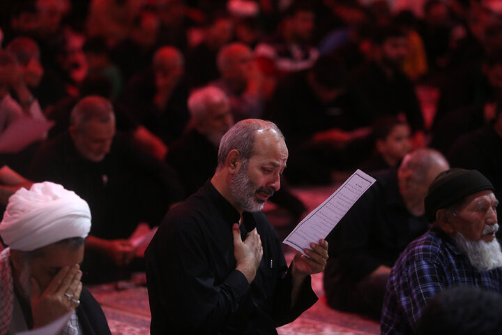 Photos: Imam Sajjad mourning ceremony held at Hazrat Masoumeh holy shrine