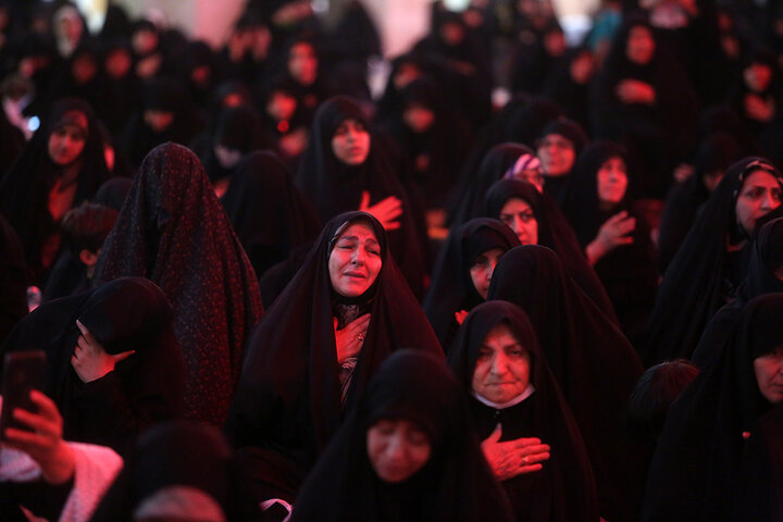 Photos: Imam Sajjad mourning ceremony held at Hazrat Masoumeh holy shrine