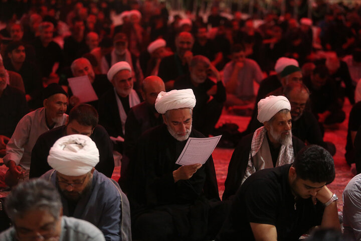 Photos: Imam Sajjad mourning ceremony held at Hazrat Masoumeh holy shrine