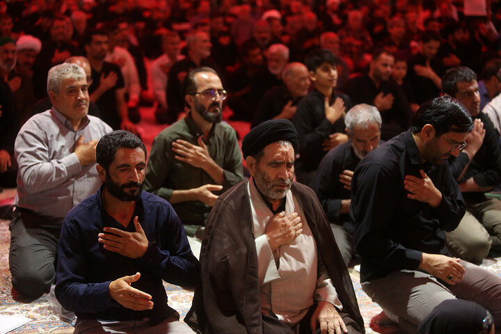 Photos: Imam Sajjad mourning ceremony held at Hazrat Masoumeh holy shrine
