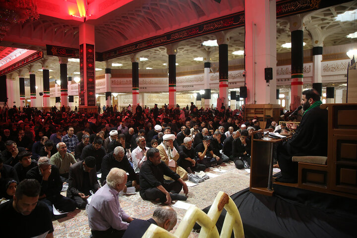 Photos: Imam Sajjad mourning ceremony held at Hazrat Masoumeh holy shrine