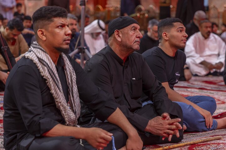 العتبة العباسية المقدسة تواصل عقد العزاء المركزي بذكرى شهادة الإمام زين العابدين (ع)