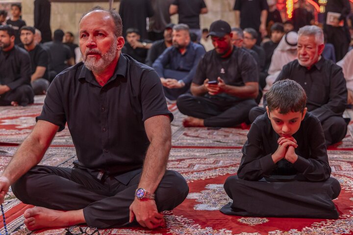 العتبة العباسية المقدسة تواصل عقد العزاء المركزي بذكرى شهادة الإمام زين العابدين (ع)