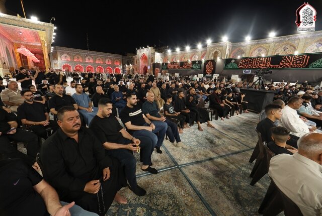 العتبة الكاظمية المقدسة تحيي الليالي السجادية