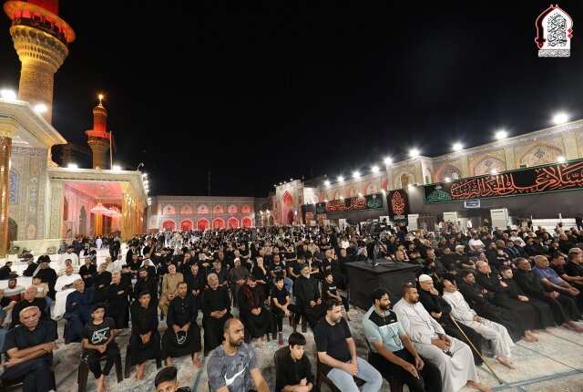 العتبة الكاظمية المقدسة تحيي الليالي السجادية