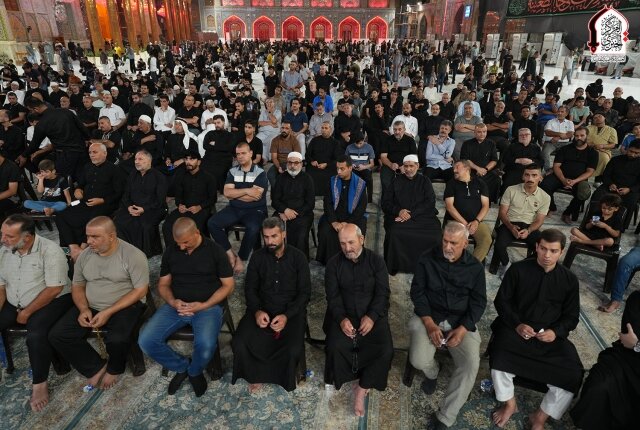 العتبة الكاظمية المقدسة تحيي الليالي السجادية