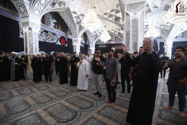 موكب خدّام الإمامين الجوادين يقيم مجلسه السنوي لإحياء ذكرى شهادة الإمام السجاد (ع)