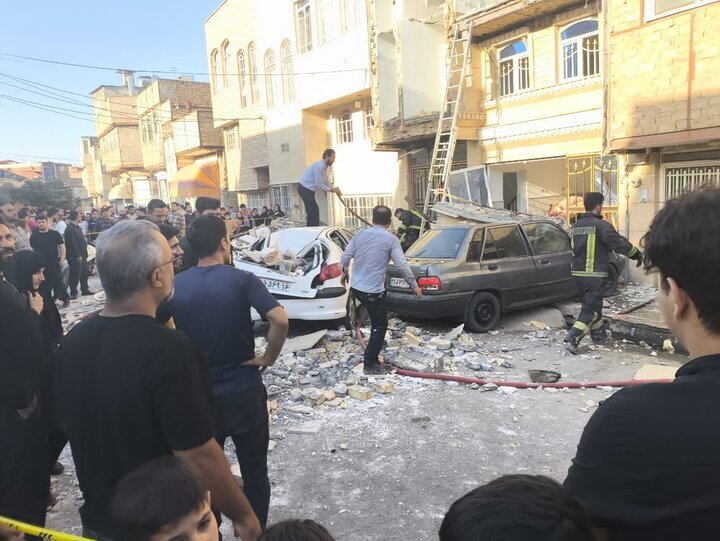 انفجار در یک واحد مسکونی در بلوار بعثت قم؛ ۵ نفر مصدوم شدند