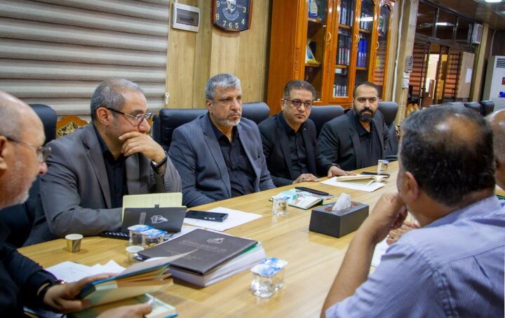 انعقاد اجتماع لمناقشة الاستعدادات لمؤتمر تراث أمير المؤمنين (عليه السلام) وموسوعة الانتفاضة الشعبانية