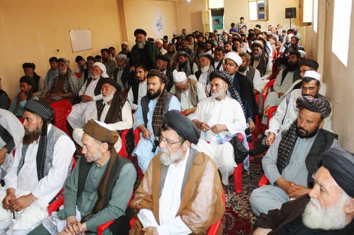 عکس خبری | مراسم پنجاه‌وهفتمین سالگرد شهادت علامه بلخی و شهدای روحانی شهر سرپل افغانستان برگزار شد