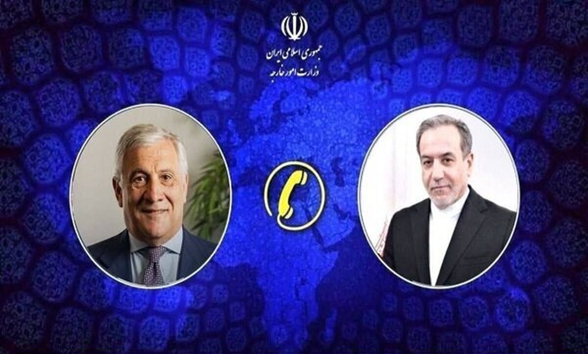Iran, Italy FMs discuss regional, intl. developments on phone