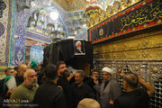 Məsuməi Qumda mərhum Ayətullah Naimabadinin dəfn mərasimi \ FOTO