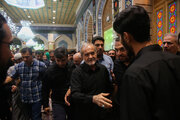 President Pezeshkian visits holy city of Qom