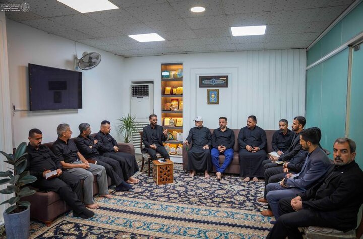 تقرير مصور/ العتبة العلويّة المقدّسة تحشّد الآلاف من المتشرّفين بالخدمة لزيارة الأربعين الحسیني