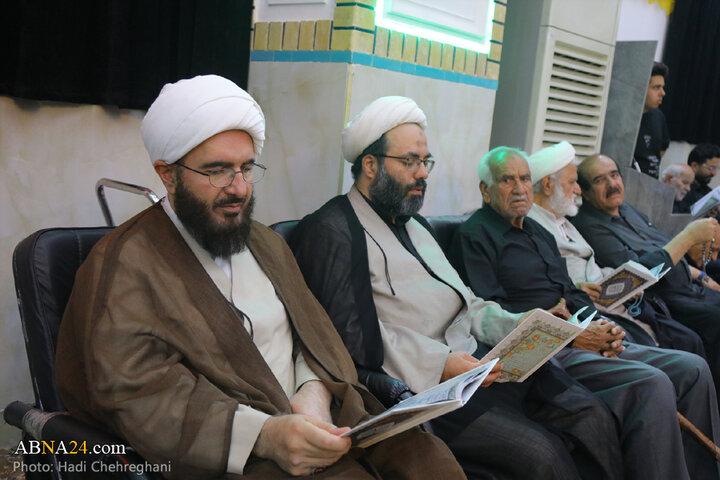 مراسم ترحیم مرحوم آیت‌الله نعیم آبادی در شهر قم