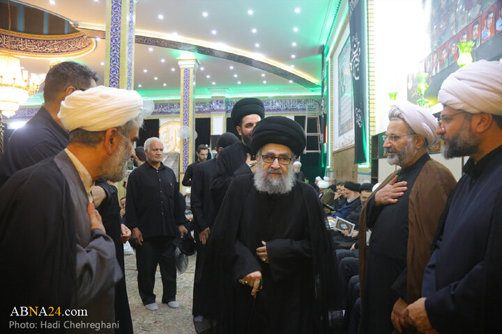 مراسم ترحیم مرحوم آیت‌الله نعیم آبادی در شهر قم