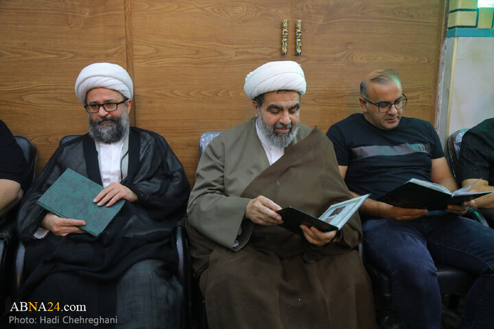 مراسم ترحیم مرحوم آیت‌الله نعیم آبادی در شهر قم