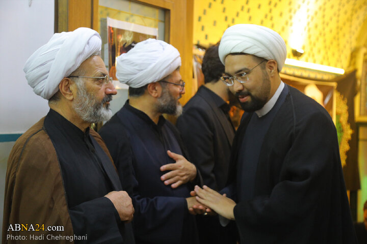 مراسم ترحیم مرحوم آیت‌الله نعیم آبادی در شهر قم