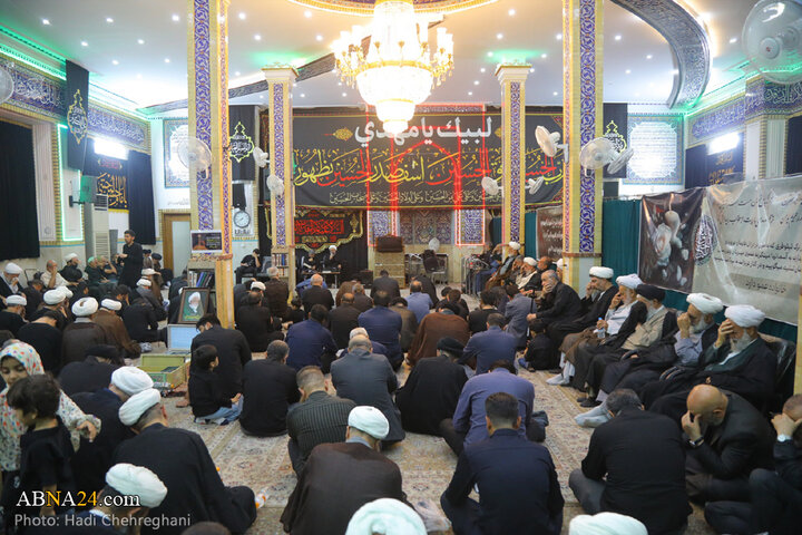 گزارش تصویری | مراسم ترحیم مرحوم آیت‌الله نعیم آبادی در شهر قم
