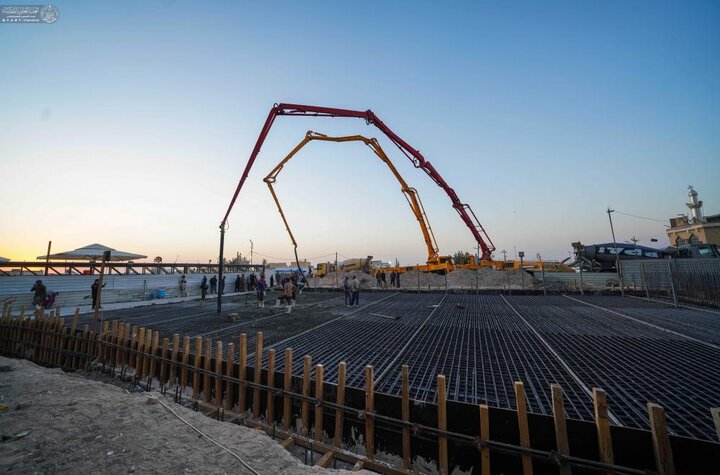 تقرير مصور/ العتبة العلويّة المقدّسة تُنجِز المرحلة الأخيرة من سقف نفق الشيخ الطوسي