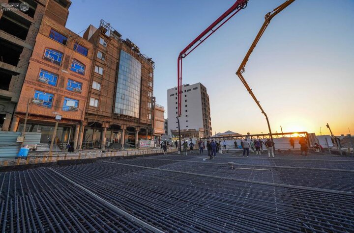 تقرير مصور/ العتبة العلويّة المقدّسة تُنجِز المرحلة الأخيرة من سقف نفق الشيخ الطوسي