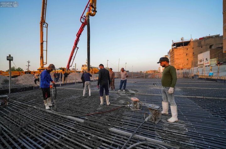 تقرير مصور/ العتبة العلويّة المقدّسة تُنجِز المرحلة الأخيرة من سقف نفق الشيخ الطوسي