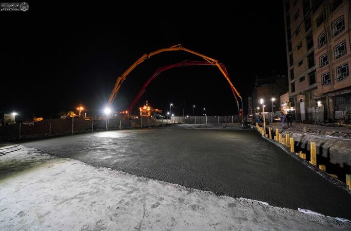 تقرير مصور/ العتبة العلويّة المقدّسة تُنجِز المرحلة الأخيرة من سقف نفق الشيخ الطوسي