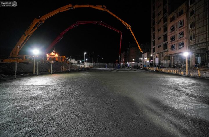 تقرير مصور/ العتبة العلويّة المقدّسة تُنجِز المرحلة الأخيرة من سقف نفق الشيخ الطوسي