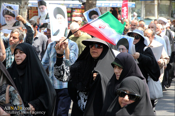 راهپیمایی جمعه های خشم و نصر در رشت