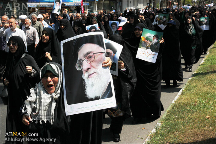 راهپیمایی جمعه های خشم و نصر در رشت