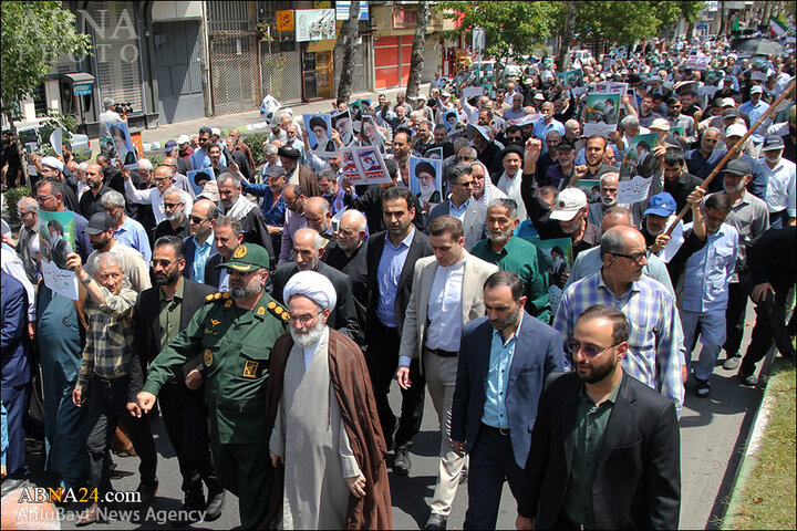 راهپیمایی جمعه های خشم و نصر در رشت
