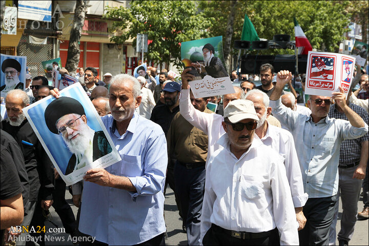 راهپیمایی جمعه های خشم و نصر در رشت
