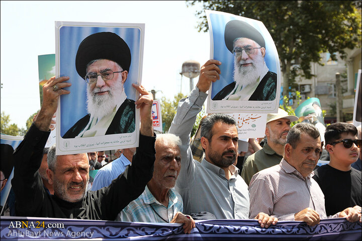 راهپیمایی جمعه های خشم و نصر در رشت