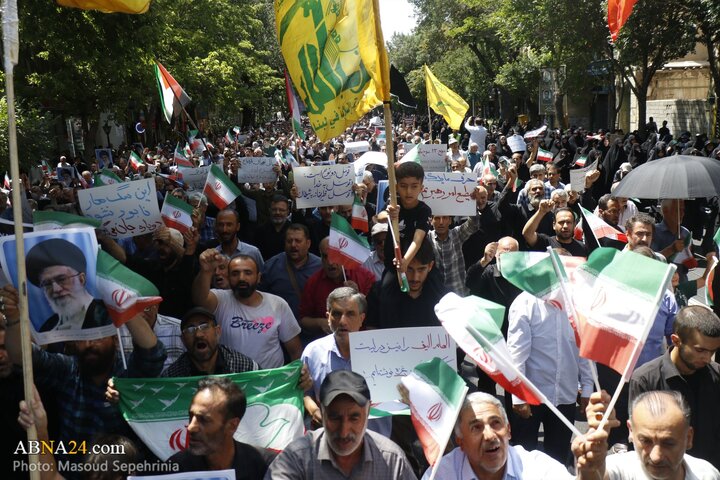 راهپیمایی جمعه های خشم و نصر در تبریز