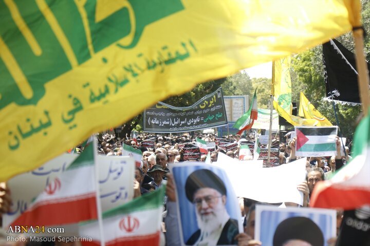 راهپیمایی جمعه های خشم و نصر در تبریز