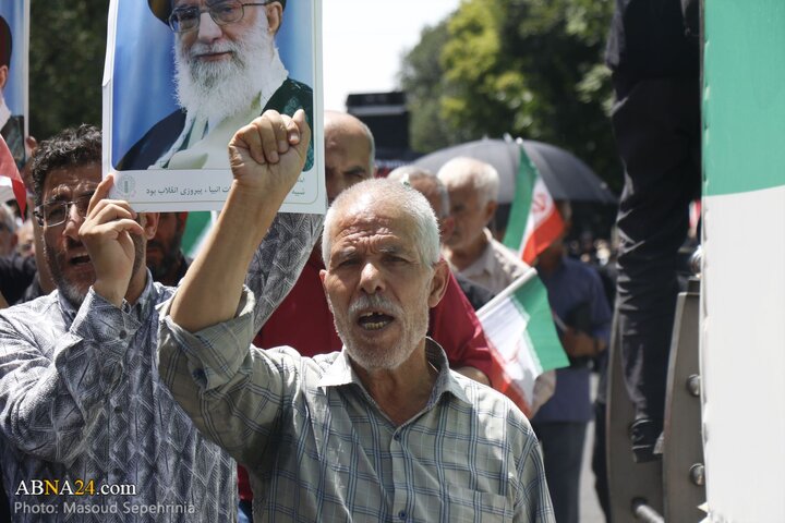 راهپیمایی جمعه های خشم و نصر در تبریز