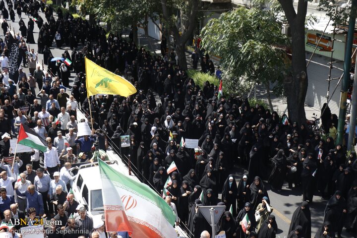 راهپیمایی جمعه های خشم و نصر در تبریز